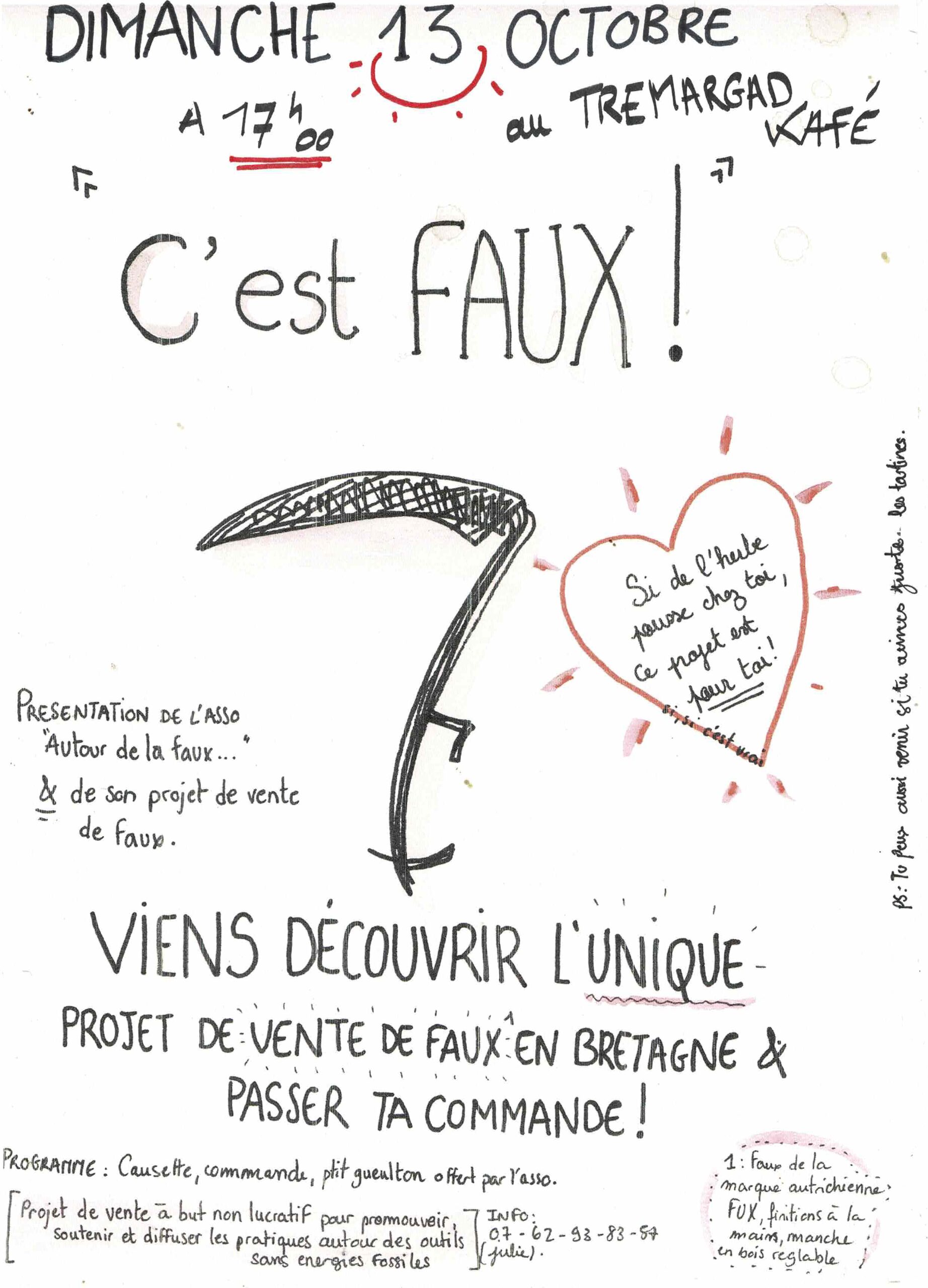 Autour de la faux !